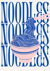 Noodles - A3 | Modern Art